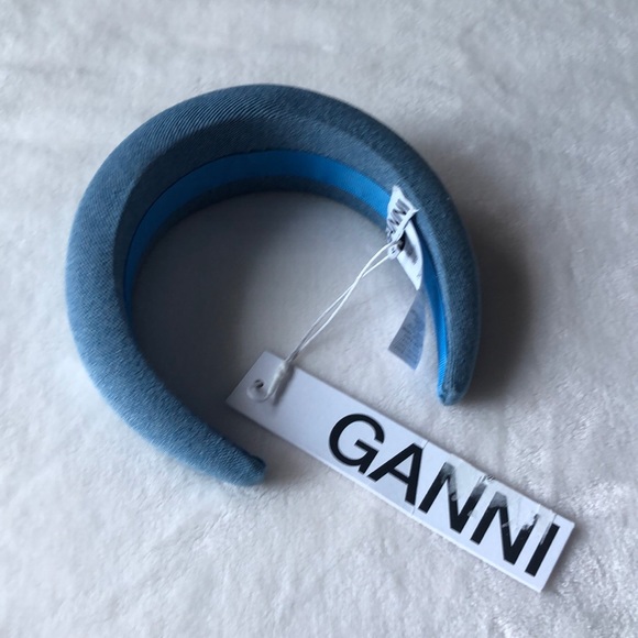 Ganni Accessories - Ganni Washed Denim Headband